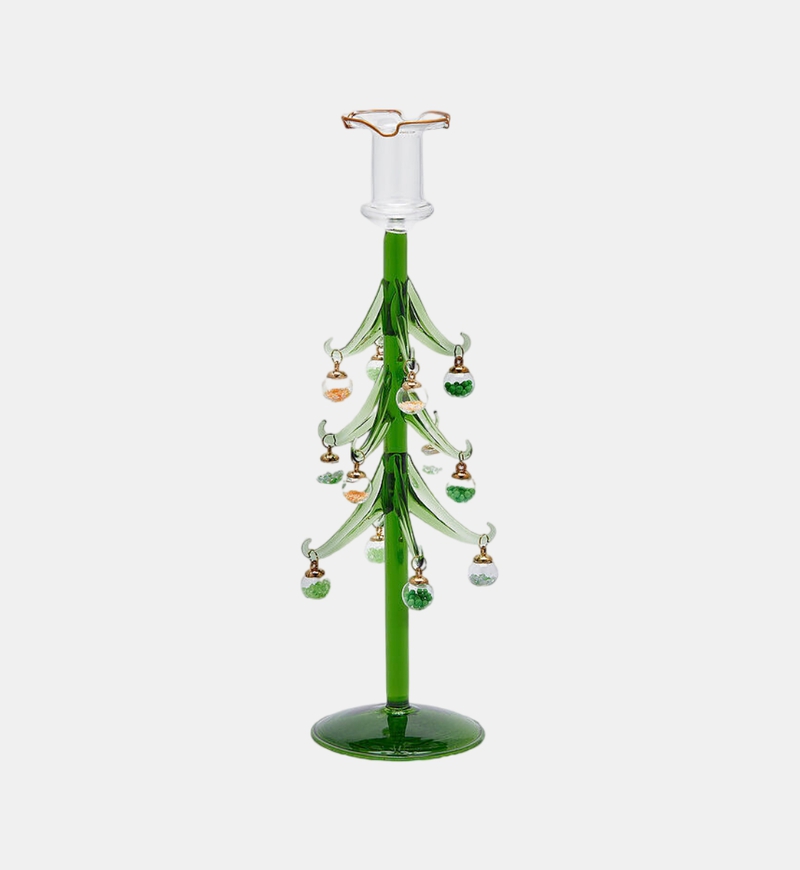 Tall Christmas Tree Candle Holder