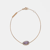 Gold Colored Stone Bracelet