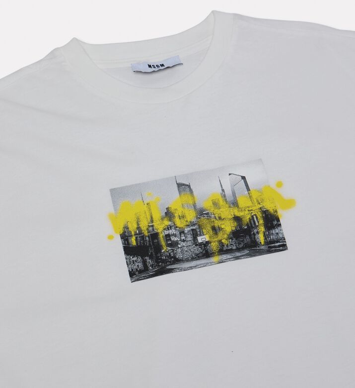 MSGM Graphic-print T-shirt, Packshot View
