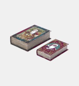 Santa-inspired Book Container