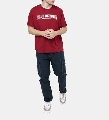 Big T Washed Cargo Joggers