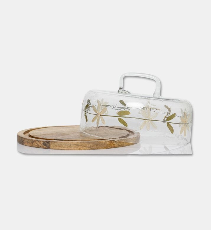 Home Deco and More Flower-print Cover Dried, Packshot View