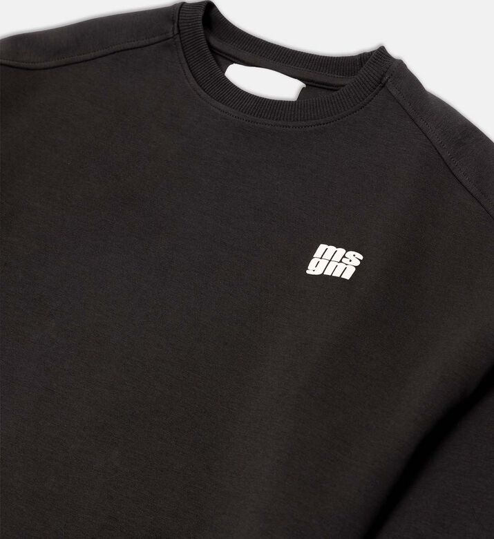 Casual Crewneck Regular-fit Sweatshirt