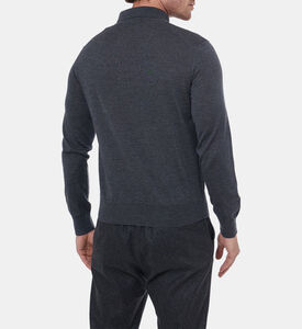 Corneliani Polo Knitted, Dark-grey, 56, Model View