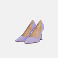 Flared Pointed-toe Pumps