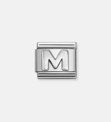 Composable Classic Oxidized M Charm