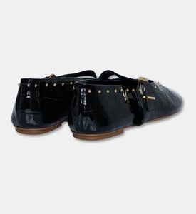 Schutz Croc-embossed Mary Jane Flats, Packshot View