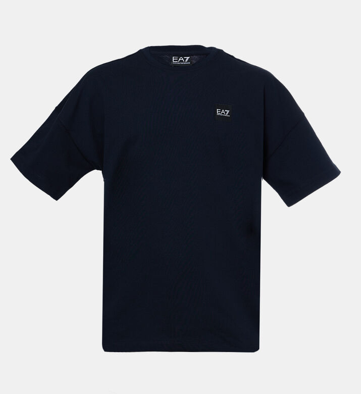 Logo-print Straight Hem T-shirt