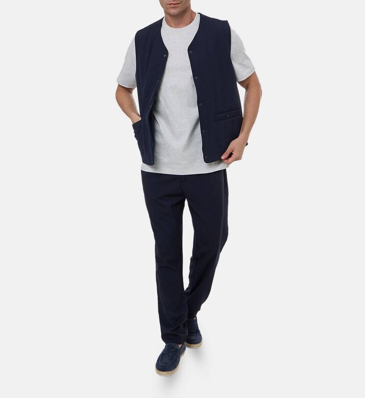 Les Deux Como Tapered Drawstring Trousers, Model View