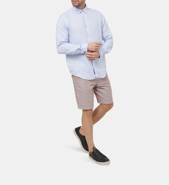 Linen Sleeve Adjustments Shirt