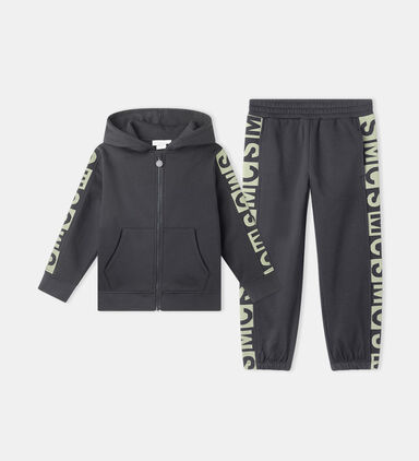 Logo Printed Fleece Tracksuit