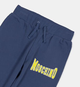 بنطال رياضي بطبعة شعار للأولاد