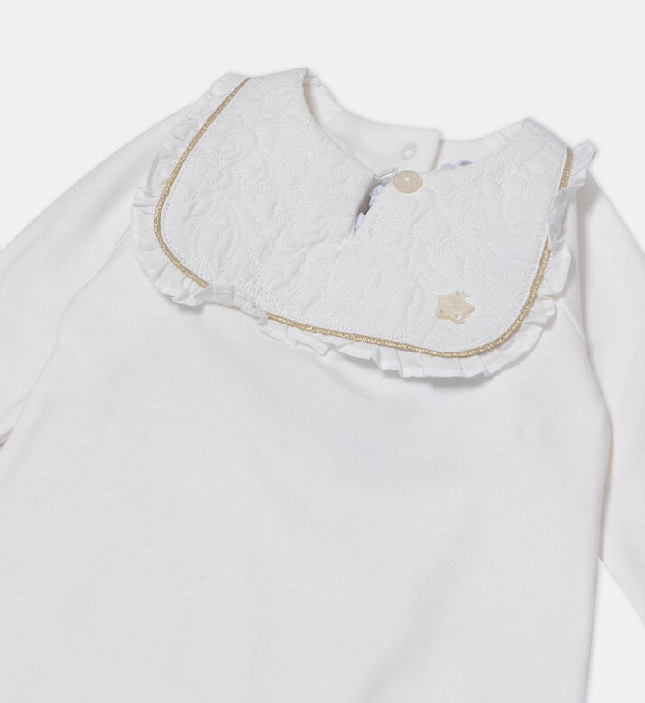 Ivory Gold Babygrow