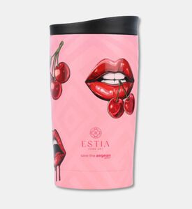 Estia Blush Pop Insulated Travel Mug, Packshot View