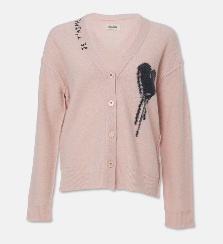 Zadig et Voltaire Mirkaz Embroidered Cardigan, Packshot View