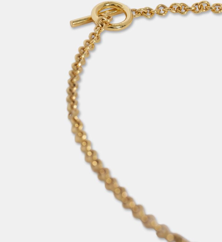 Patou Charm Embossed Logo Chain Necklace, Packshot View