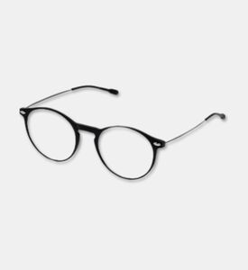 Nooz Tortoiseshell Round Reading Glasses, Black, 2.5, Packshot View