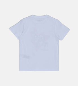 Oversized Logo-print Straight Hem T-shirt