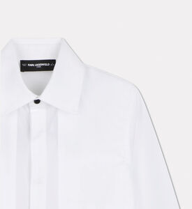 Karl Lagerfeld Logo Detail Cotton Shirt, Packshot View