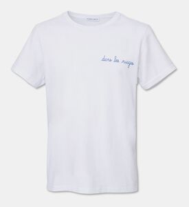 Maison Labiche Poitou Dans Les Nuages Embroidered T-shirt, Packshot View