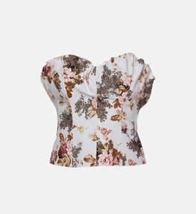 كورسيه فيتوريا بطبعة أزهار