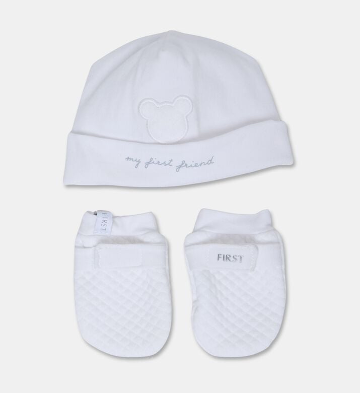 My First Collection Bear Embroidery Baby Gift Set, Packshot View