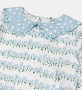 Peter Pan Collar Printed Dress Peter Pan Collar Printed Dress