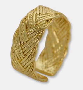 Ottoman Hands Ring Demetra Braided Stacking, Packshot View