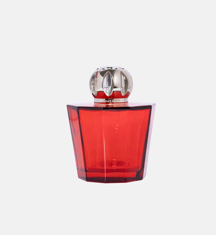Red Crystal Lacquered Glass Fragrance Lamp 125 Ml