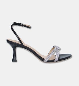 Lola Cruiz Alice Velvet Crystal Strap Sandals, Packshot View