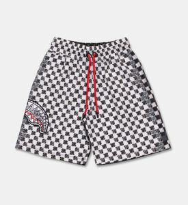 Sprayground Checkered Sketch Jersey Shorts, Packshot View