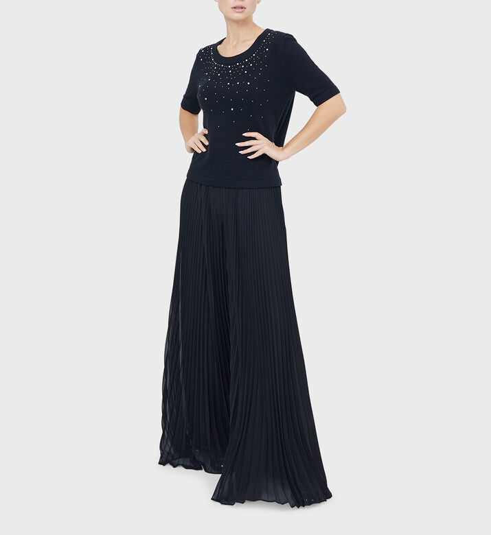 الكشمير حجر الراين سترة