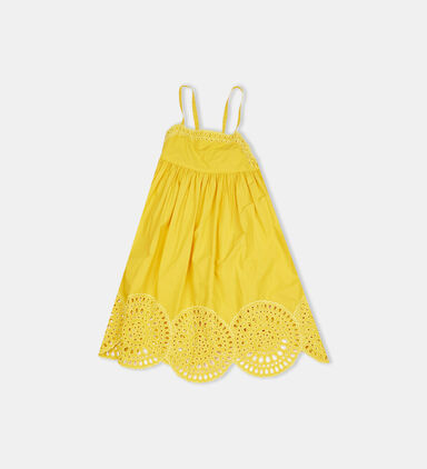 Cotton Broderie Anglaise Dress