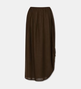 Forte-Forte Gathered Midi Skirt, Packshot View