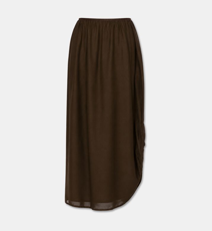 Forte-Forte Gathered Midi Skirt, Packshot View