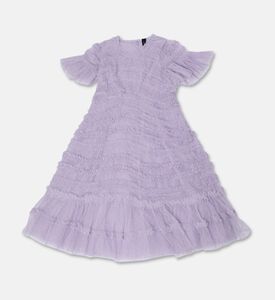 Needle And Thread Anais Sheer Embroidered Mini Dress, Packshot View