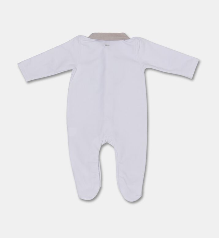 My First Collection Bear-patch Footed Baby Romper, Packshot View