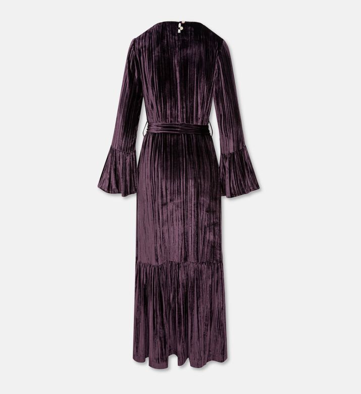 Carter and White Eriny Velvet Maxi Dress, Packshot View