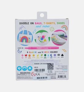 Fabric Doodlers 12-piece Markers Set Fabric Doodlers 12-piece Markers Set