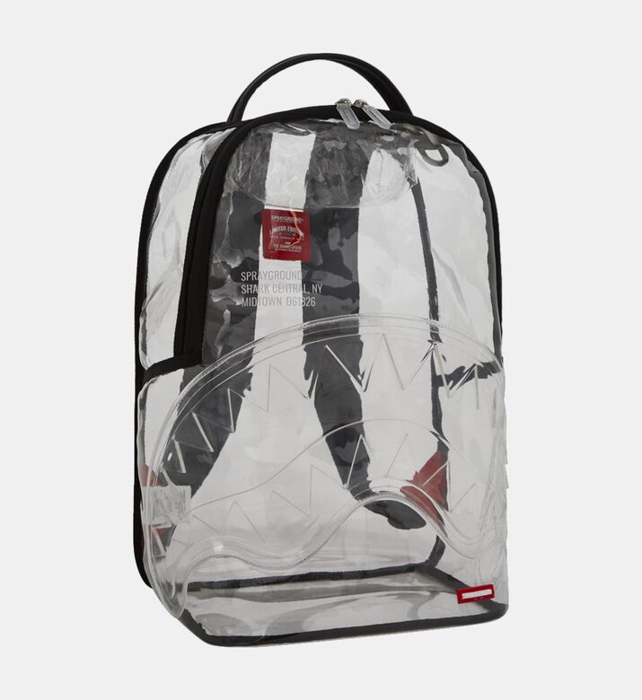 Sprayground Transparent Shark Backpack, Packshot View