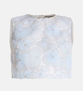 Savanna Top, Blue, M, Packshot View
