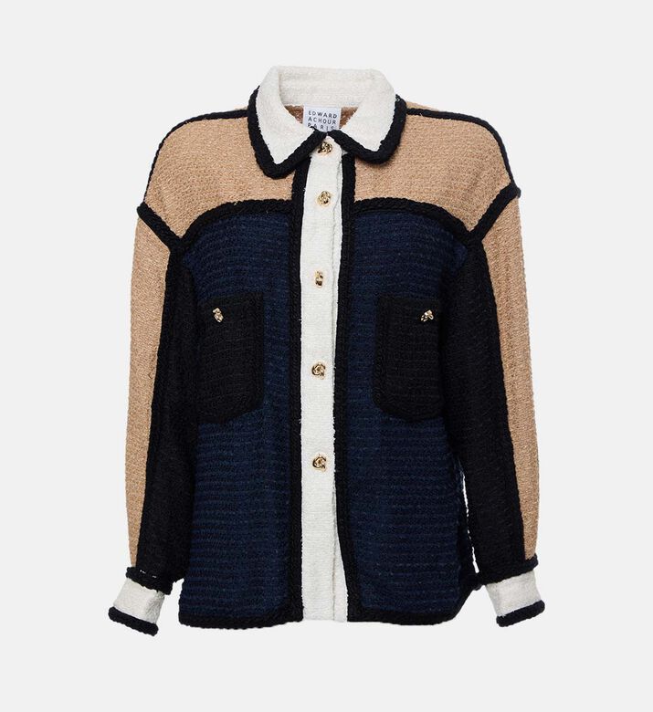 Long-sleeve Button-up Jacket