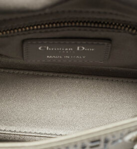 Dior Preowned Dior Cannage Strass Crystal Embellished Mini Lady Dior Tote, Packshot View