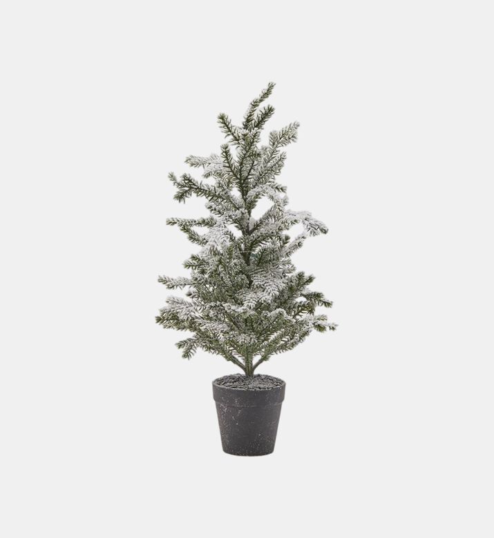 Faux Snow Covered Mini Christmas Tree Faux Snow Covered Mini Christmas Tree