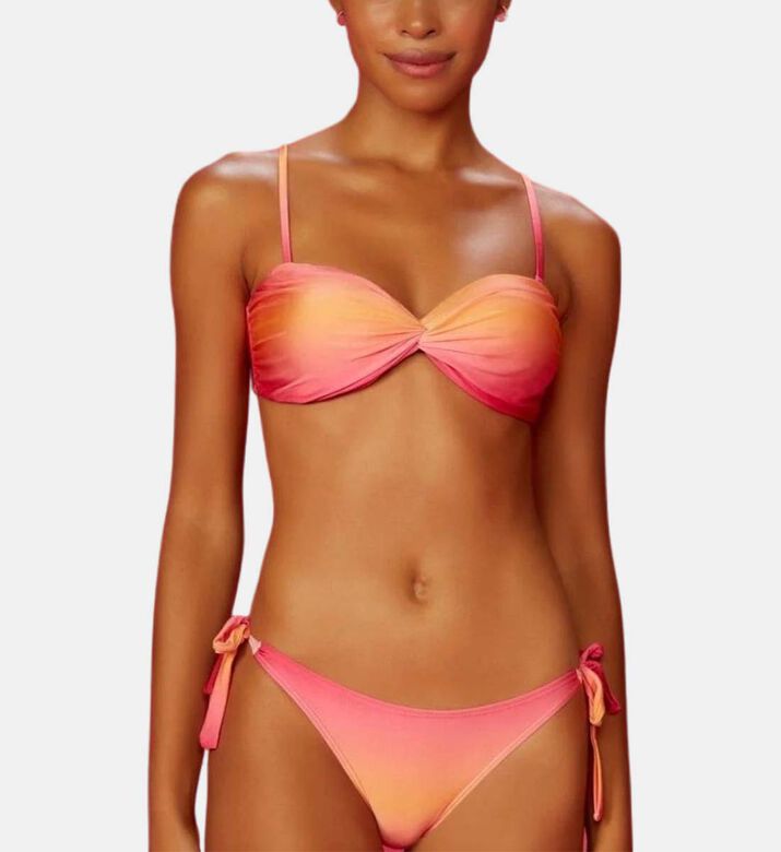 Angel Gradient Low-rise Cut Bikini Bottom