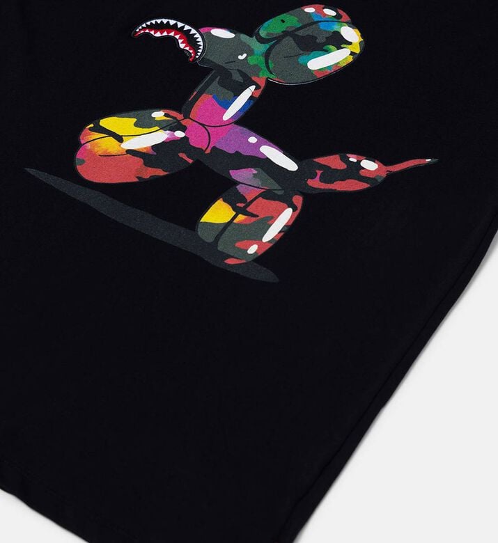 Dog Joker Print Cotton T-shirt Dog Joker Print Cotton T-shirt