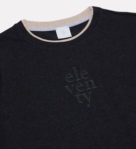 Eleventy Ribbed Crewneck T-shirt, Packshot View