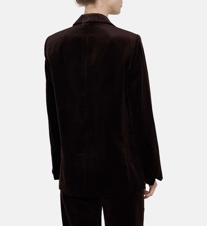 بليزر فاسكا مخمل بصفي أزرار