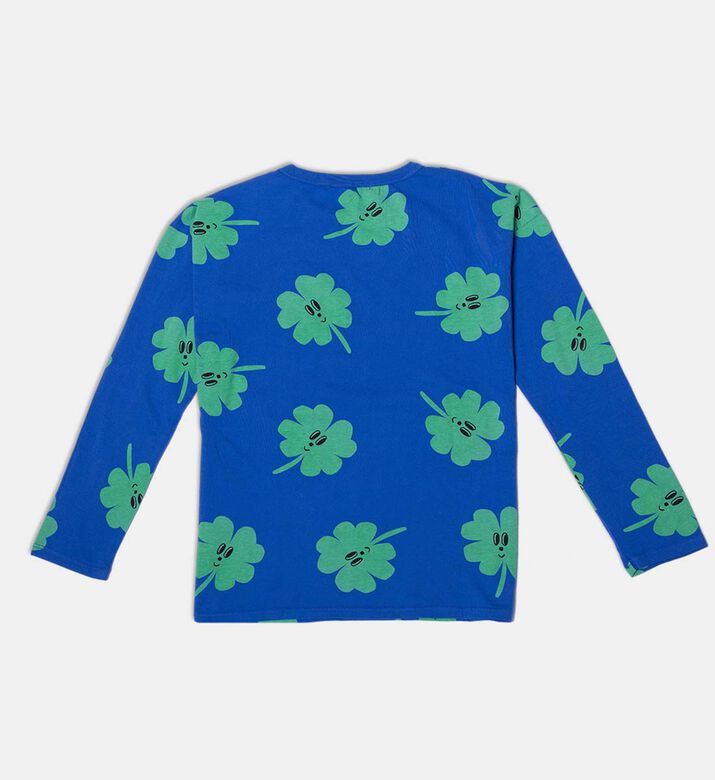 Bobo Choses All-over Four-leaf Clover Pattern Long-sleeve T-shirt, Packshot View