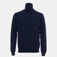Embroidered Logo Long Sleeve Sweater